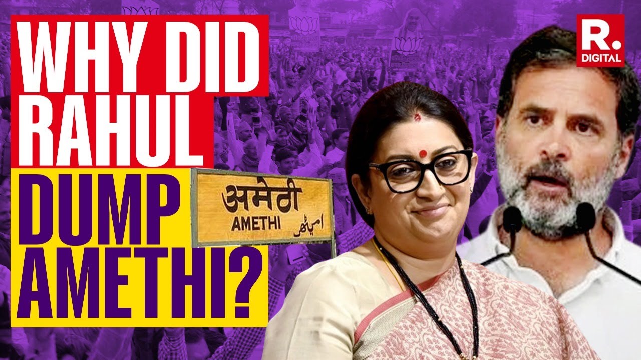 The Arnab Debate: Did Rahul Gandhi Run Away From Amethi To Rae Bareli?