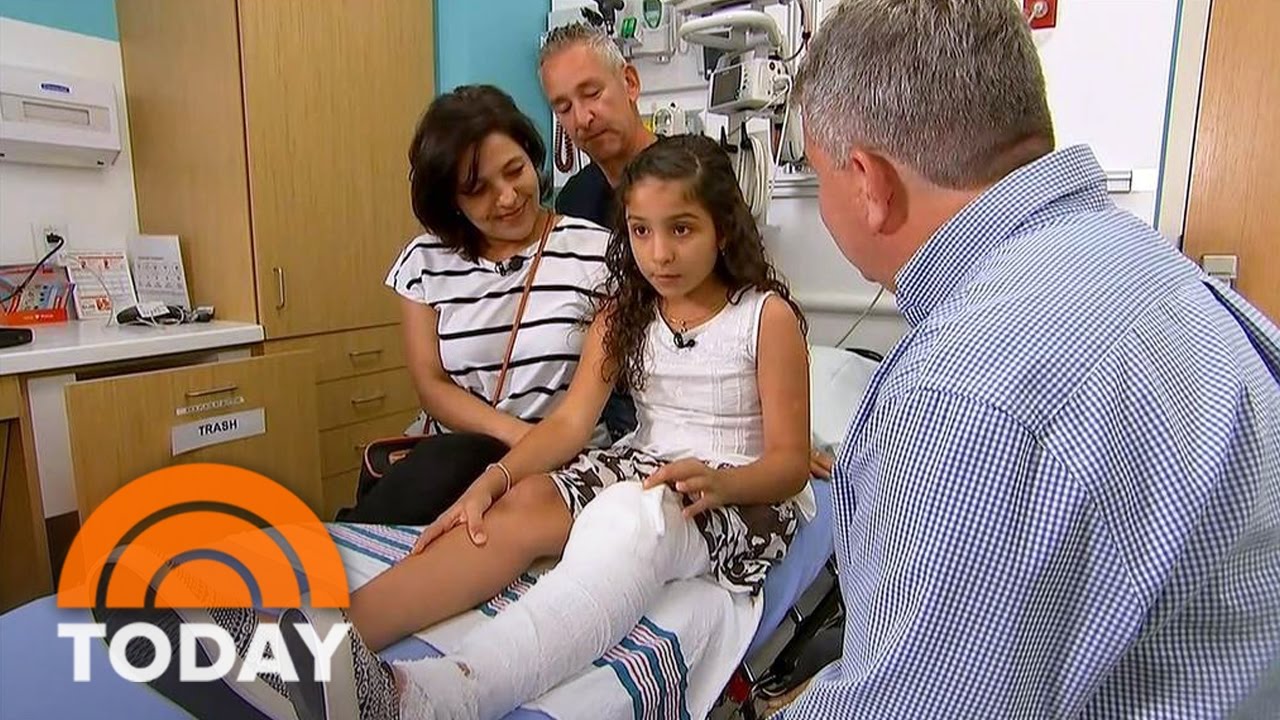 10-Year-Old Girl Who Fought Off Alligator Speaks Out | TODAY