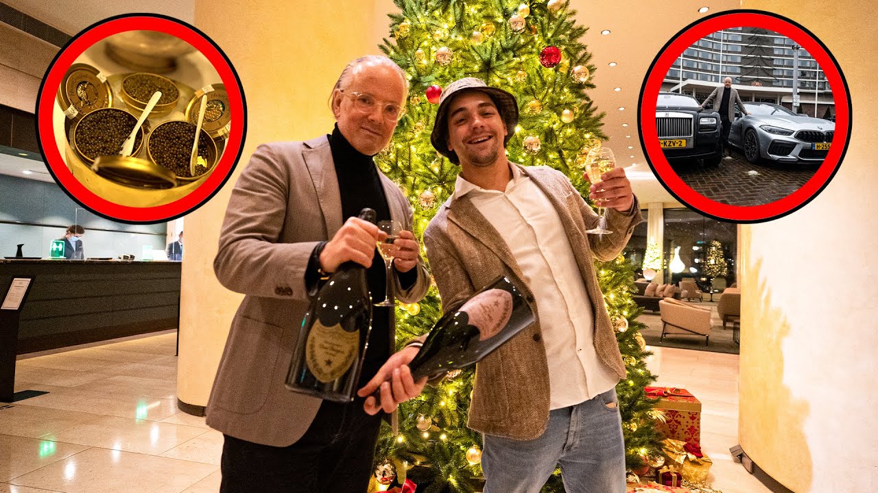AMICE MARK BAANDERS (SLIJPTOL) PROEFT DE 100K KAVIAAR MET FLORIS🥂