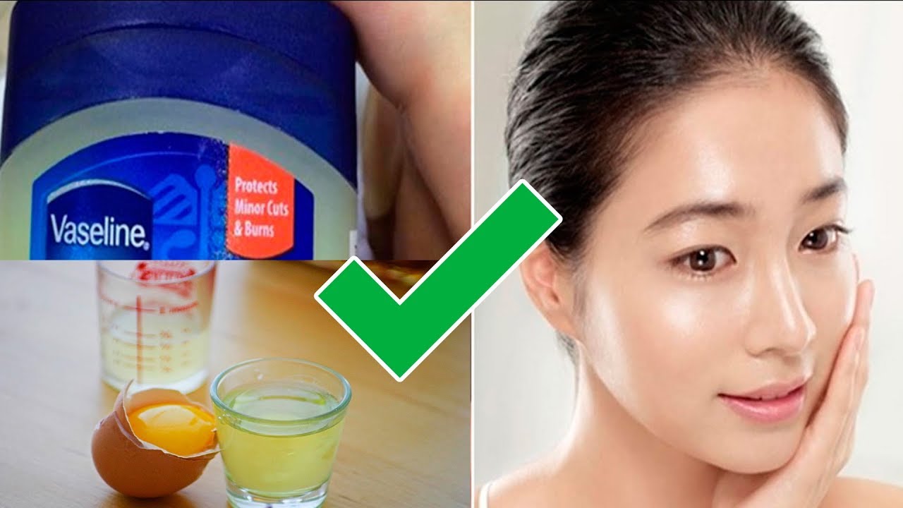 How to Look 10 Years Younger Using Vaseline and Egg White!