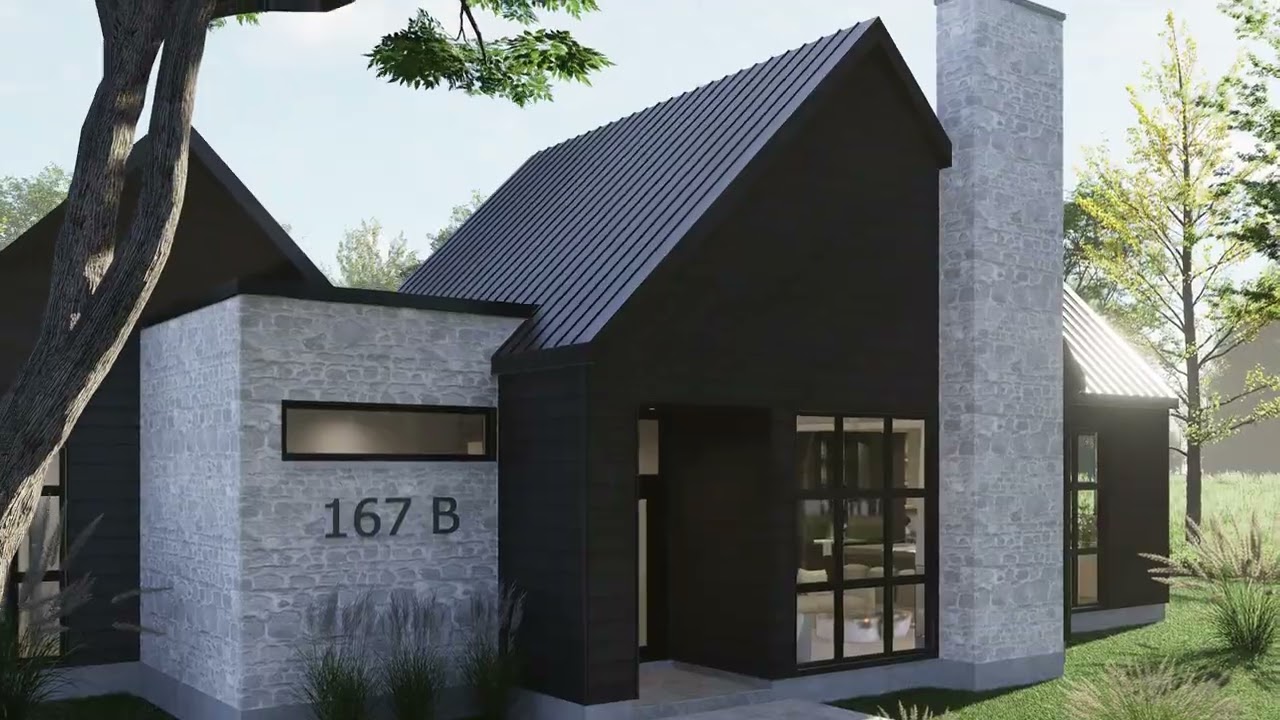Notre plan de maison bi-génération Ë_167B