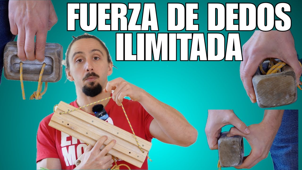 Si haces ESCALADA, deberías ENTRENAR los DEDOS | Ejercicios, herramientas y programación