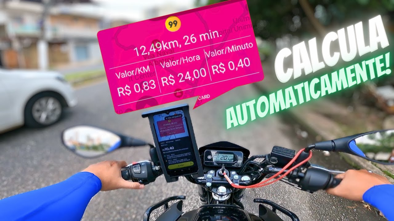 DSW NA UBER E 99 MOTO! ESSE APLICATIVO CALCULA AS MELHORES CORRIDAS PRA VOCÊ!