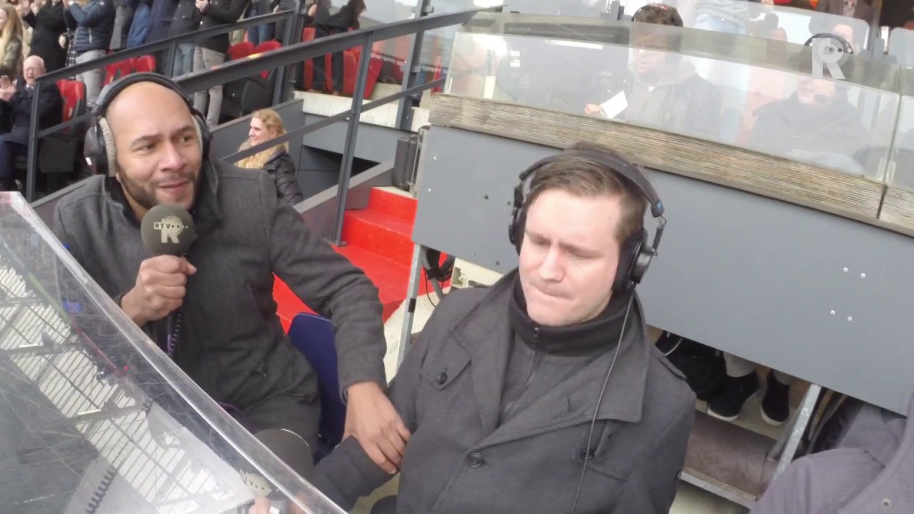 Commentatoren gaan uit hun dak tijdens Feyenoord - PSV
