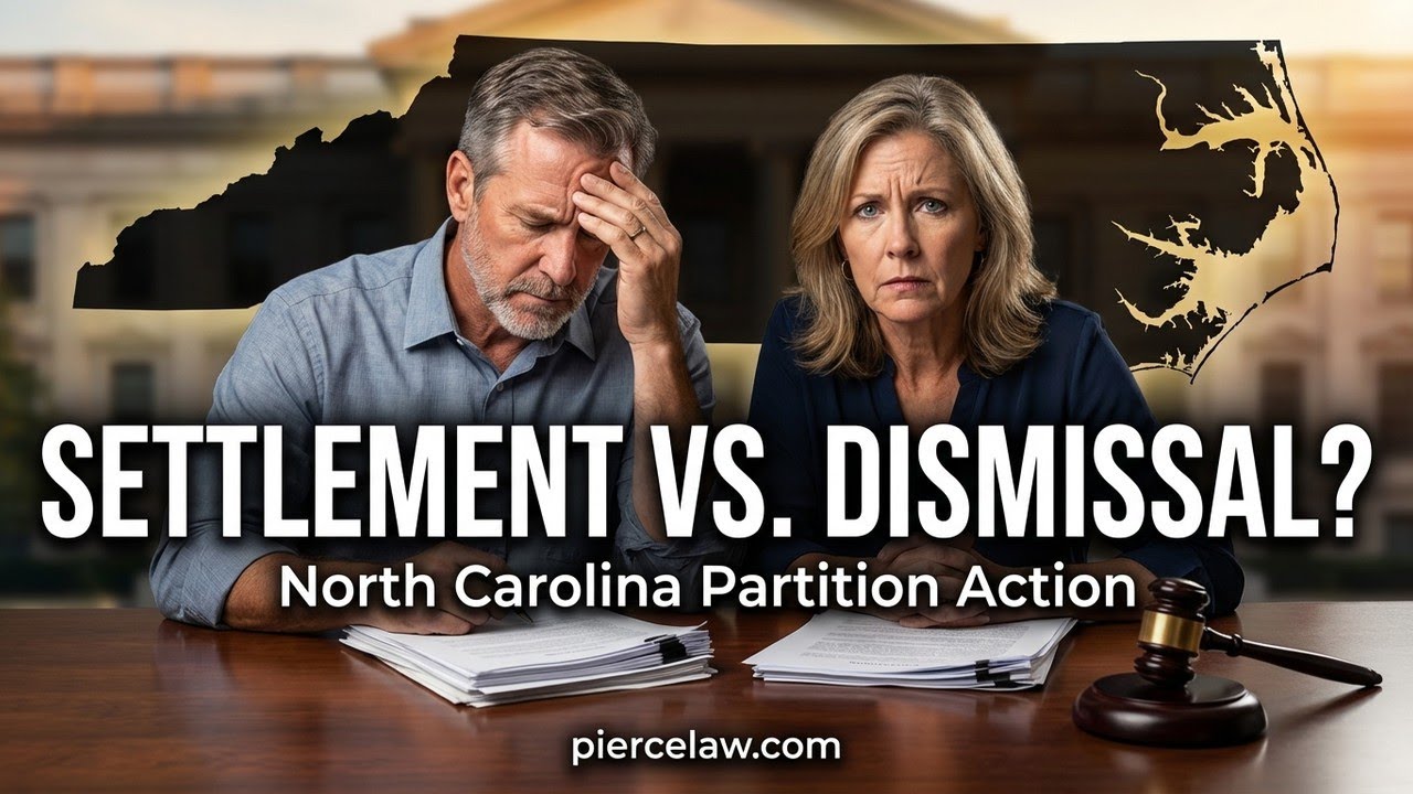 If we agree to a continuance for settlement, can we argue our dismissal later? | NC