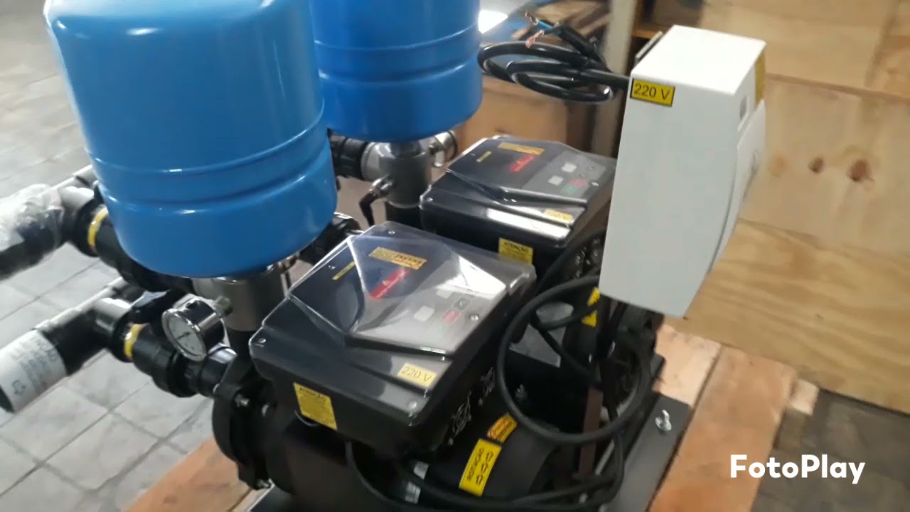 Sistema de Pressurização / Recalque Inteligente para Condomínios, Galpões, Industrias