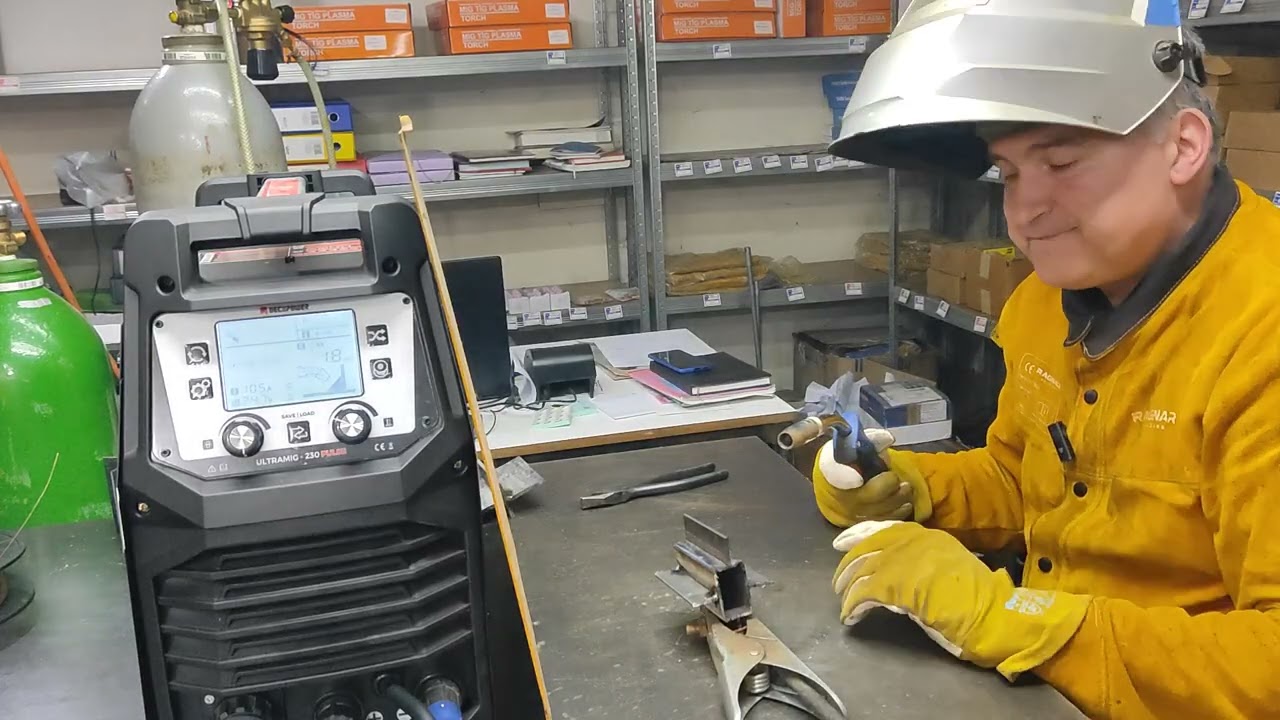Decapower Ultramig 230 pulse test 