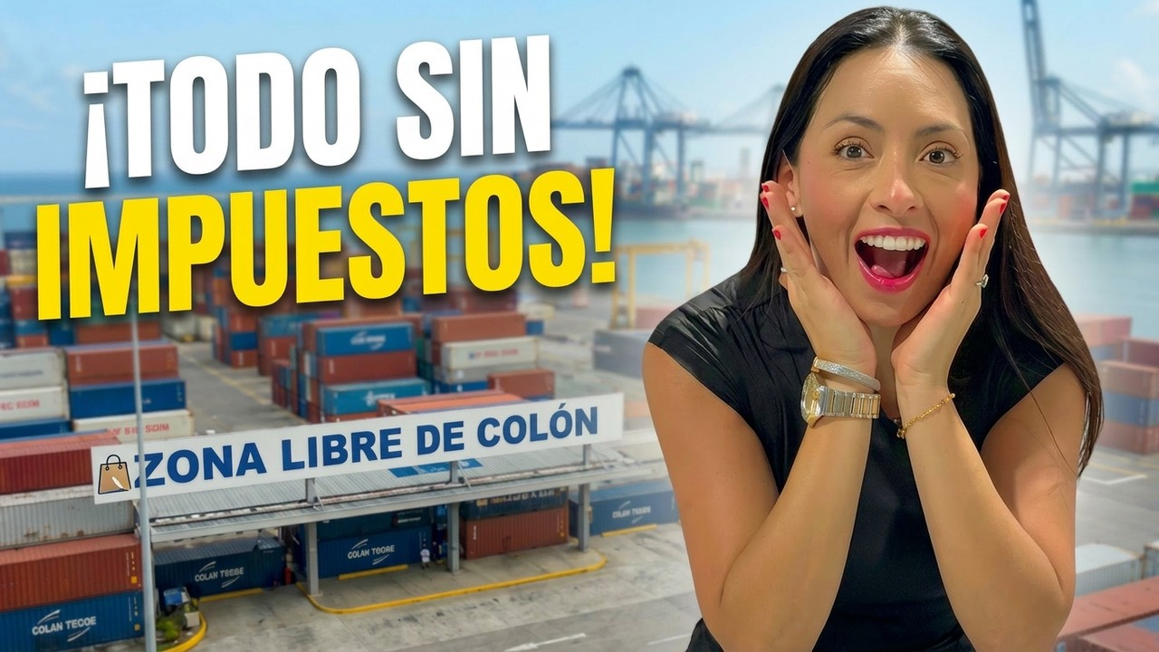 La ZONA LIBRE de impuestos en Panamá 😱