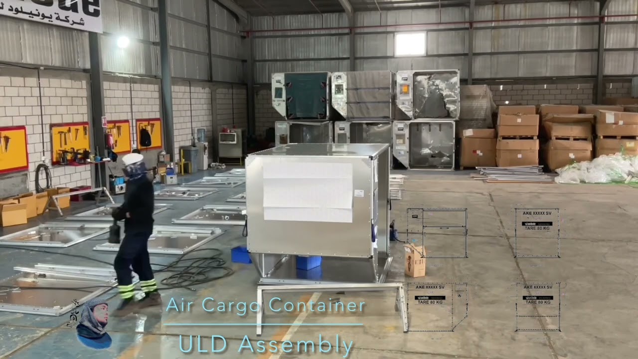 Air Cargo Container Assembly (ULD)