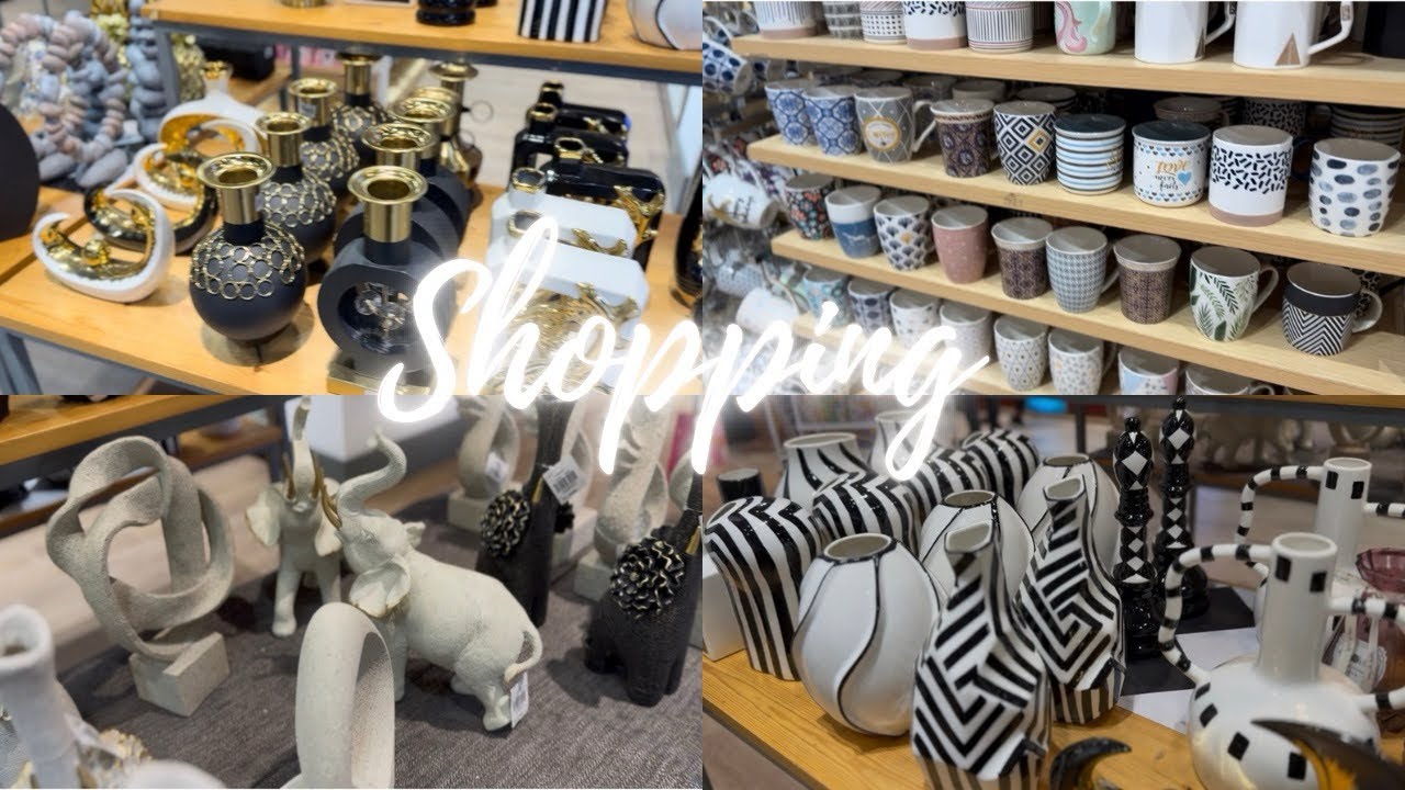 🛒 Stylish and affordable home décor pieces| shopping vibe 