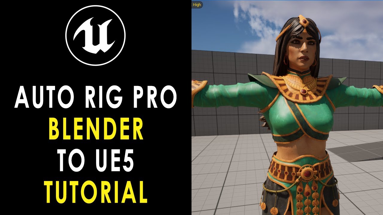 Учебное пособие по Auto Rig Pro для UE5.1 Unreal Engine