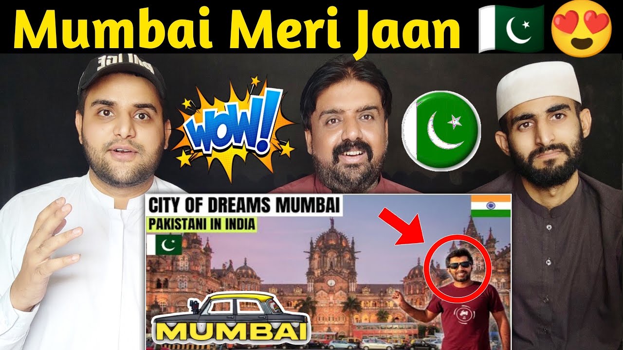 Pakistani Reaction Mumbai The City of Dreams 🇮🇳  EP.15 || Pakistani Visiting India