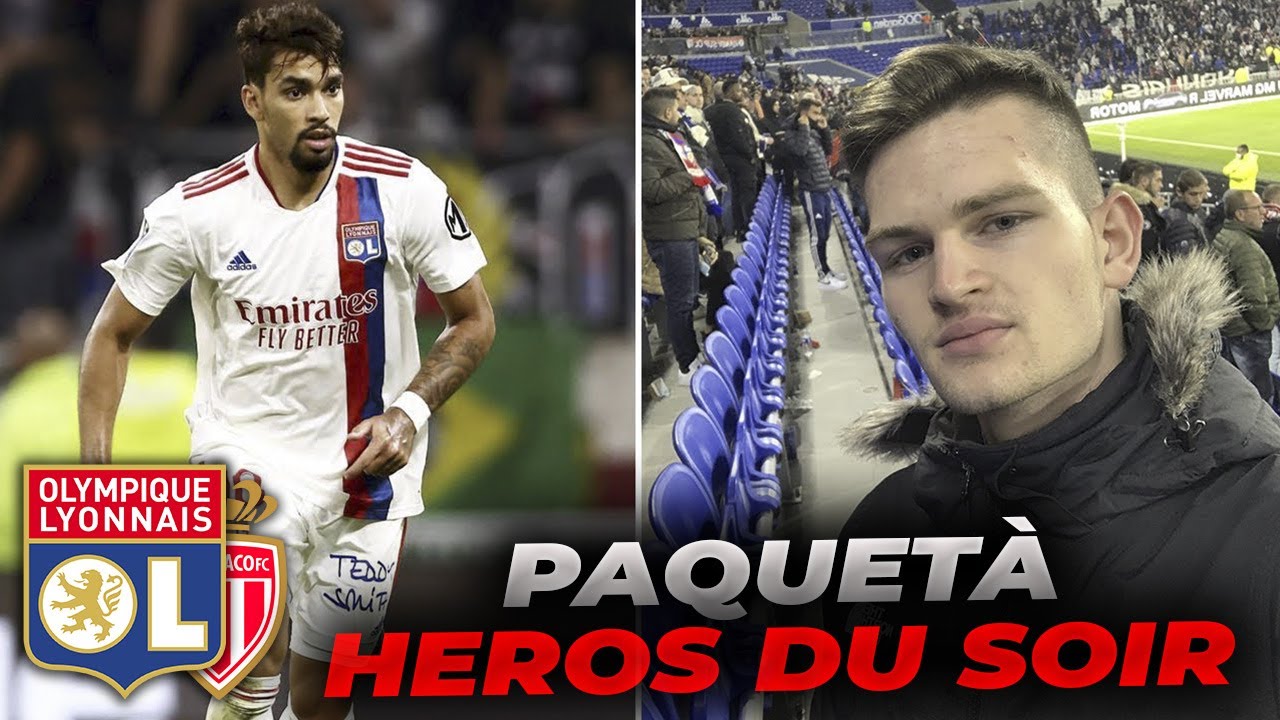 Vlog : Lyon 2-0 Monaco 2021 - PAQUET&Agrave; MET LE FEU AU STADE 😍