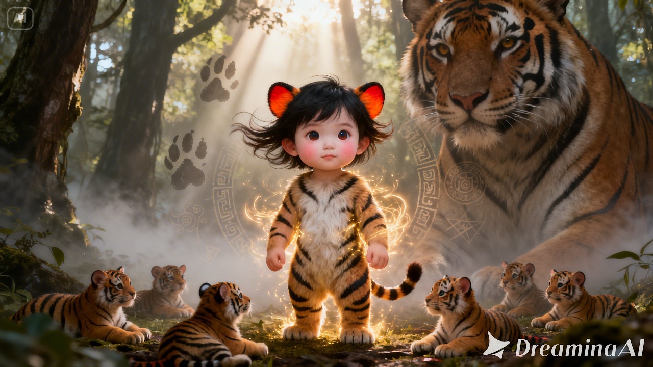 Mẹ tôi là một con Hổ một lứa sinh được 9 đứa con, có mình tôi là con Người