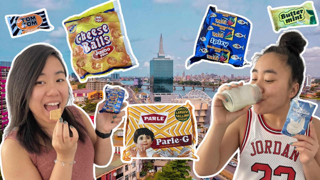 Americans Try Nigerian Snacks for the First Time!