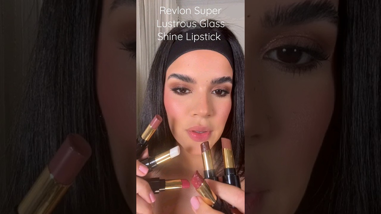 Глянцевые губы с помадой Revlon Super Lustrous Glass Shine &mdash; обзор и руководство #revlon