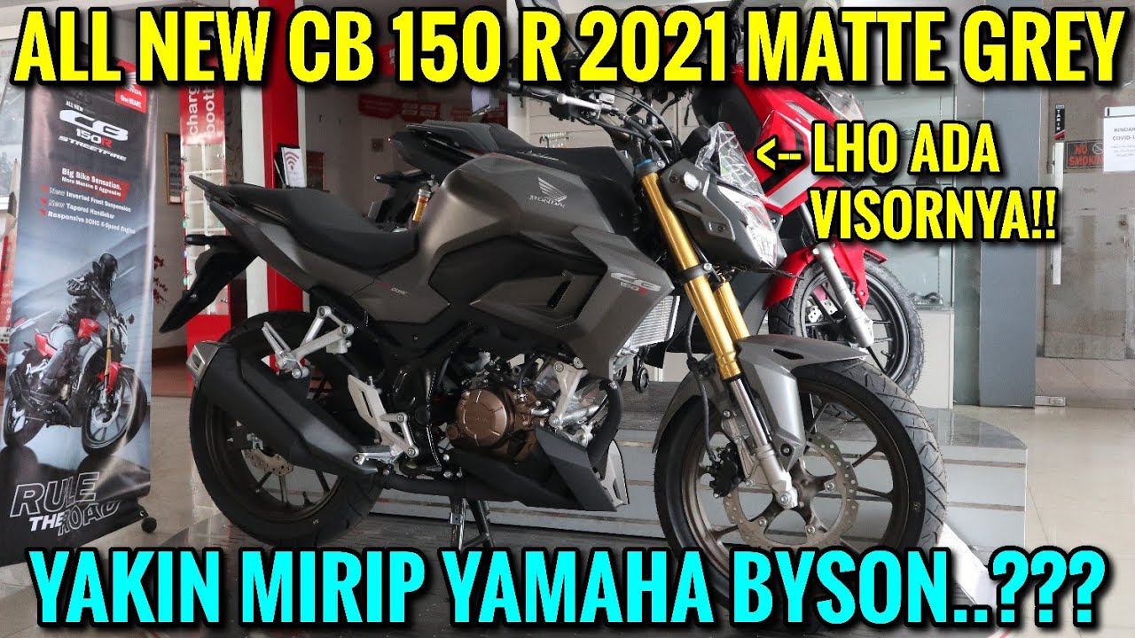 HONDA CB150R 2021 MATTE GREY SPECIAL EDITION
