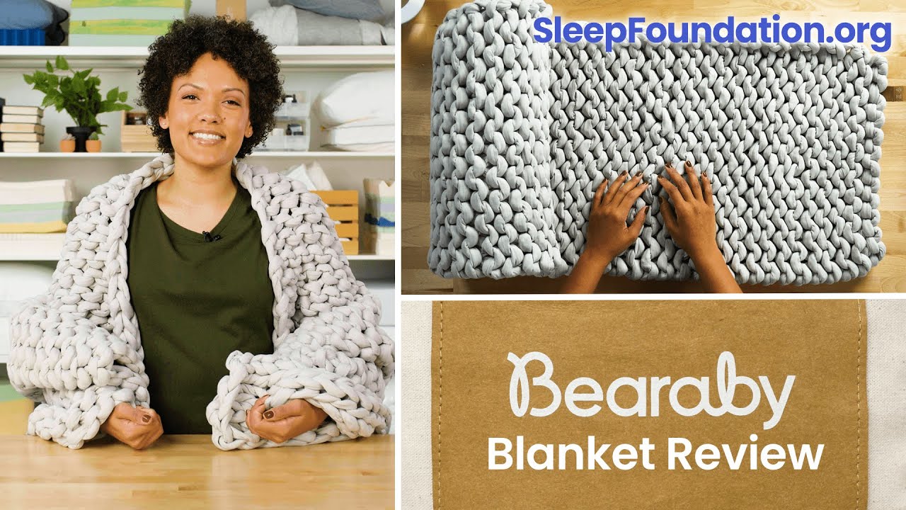 Bearaby Cotton Napper Review - A Modern, Woven Weighted Blanket