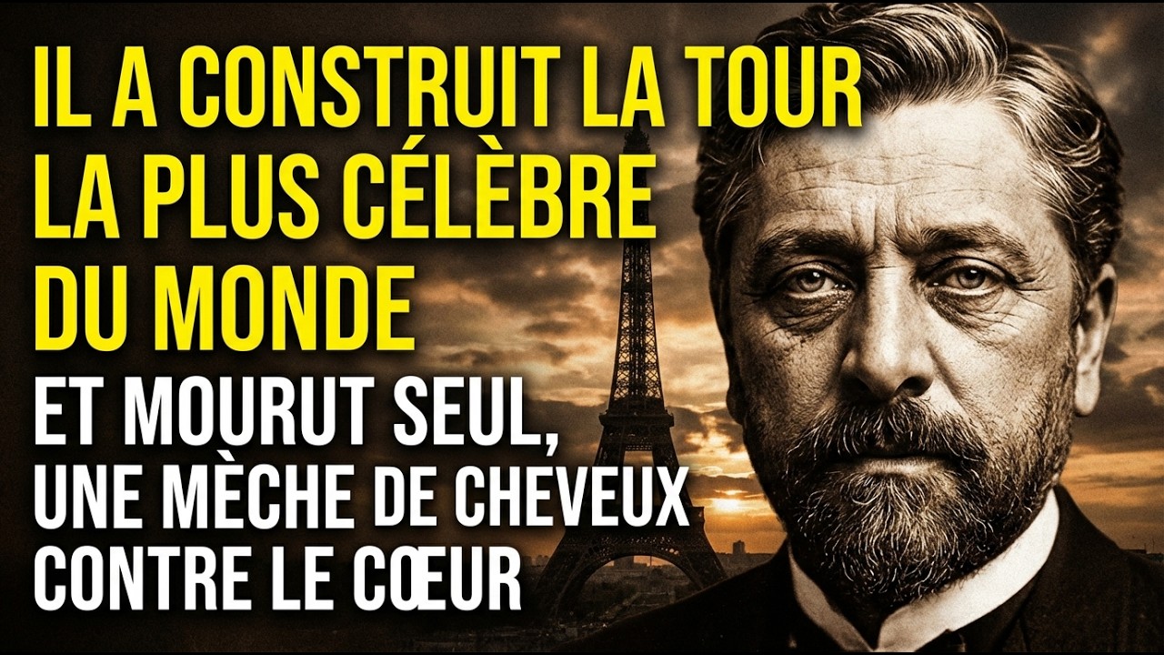 IL A CONSTRUIT LA TOUR LA PLUS CÉLÈBRE DU MONDE ET MOURUT SEUL, UNE MÈCHE DE CHEVEUX CONTRE LE CŒUR