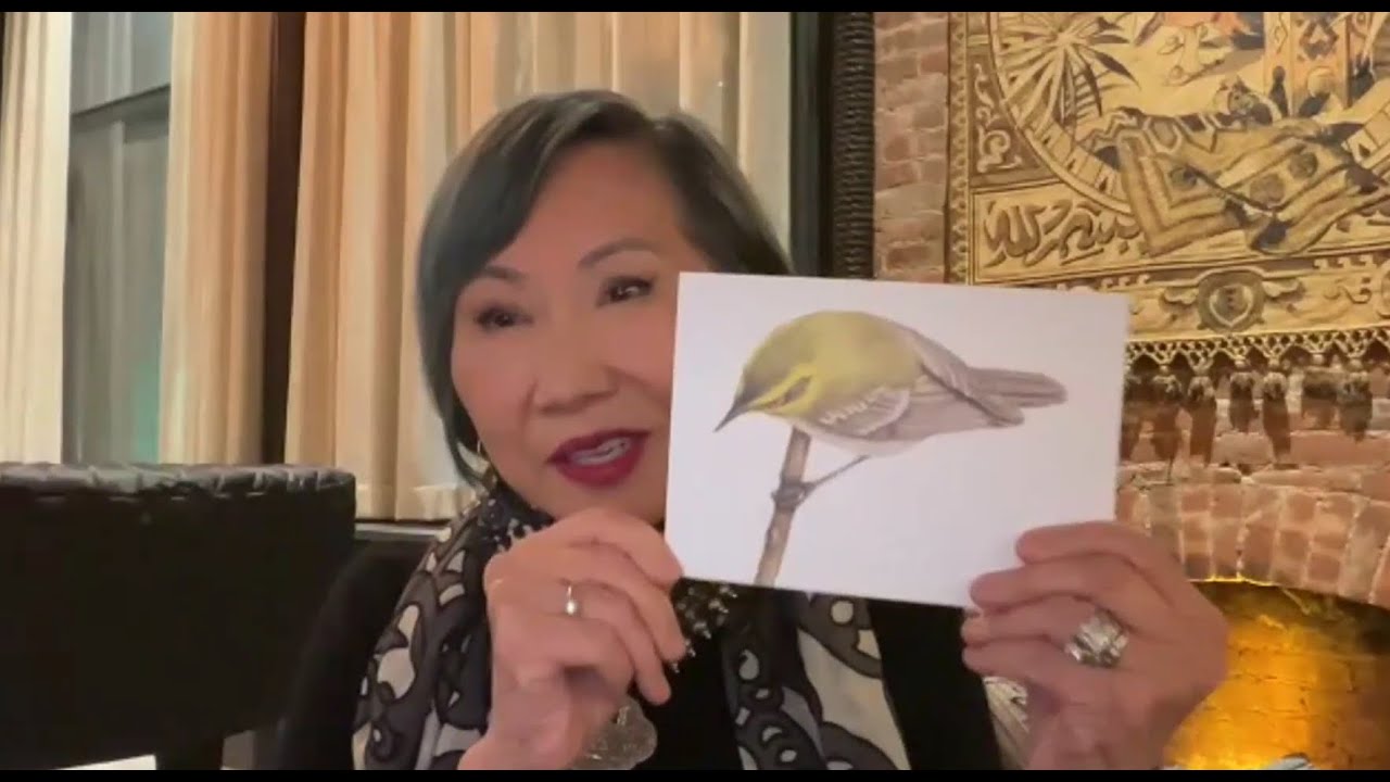 The Backyard Bird Chronicles: A Fireside Chat with Amy Tan