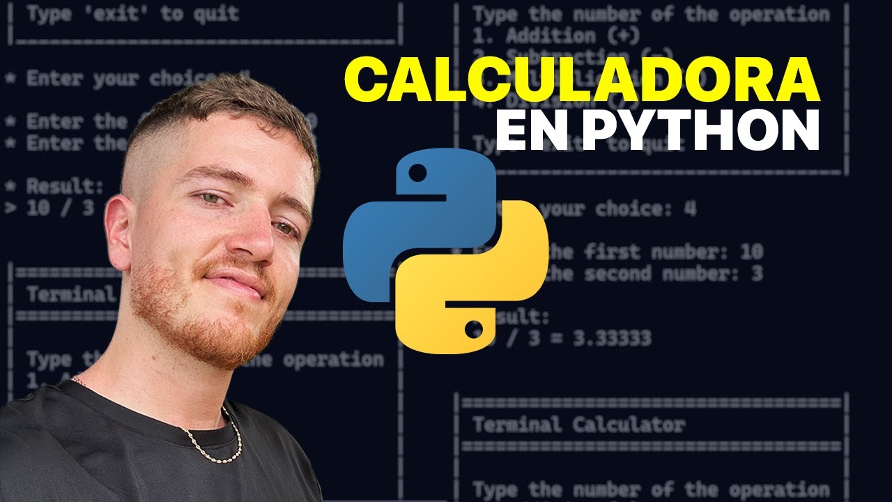 Calculadora en Python 🐍 Aprende a programar paso a paso