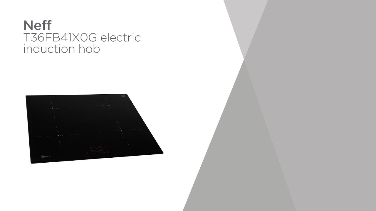 Neff T36FB41X0G Electric Induction Hob - Black | Product Overview | Currys PC World
