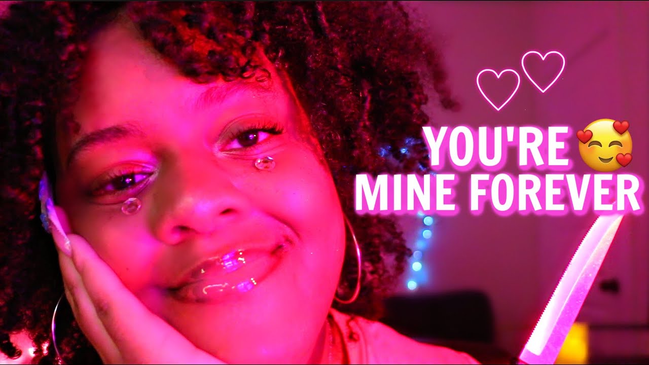 ASMR I’m OBSESSED With You 💕☺️🔪(Whispers, Personal Attention, Intense Eye Contact)