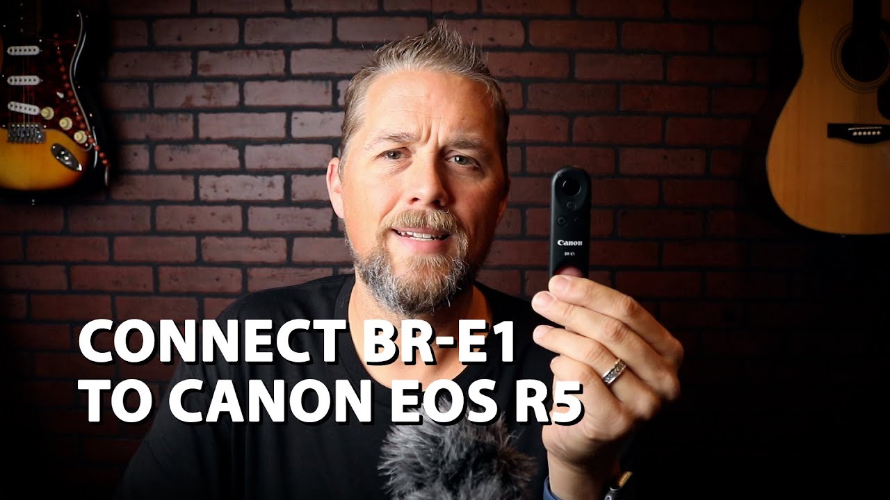 Как подключить пульт дистанционного управления Canon BR-E1 к камере Canon EOS R5