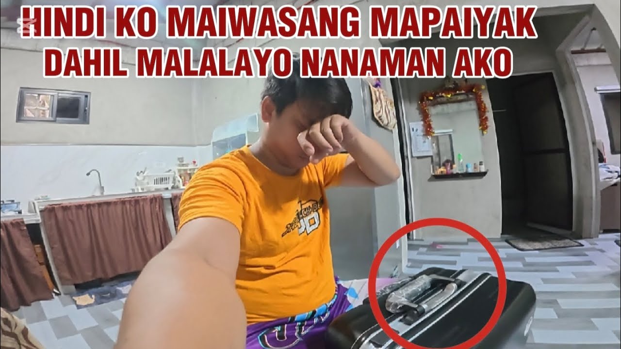 Hirap talaga ang mapalayo sa pamilya diko mapigilang umiyak 😔 || KELOGS TV 