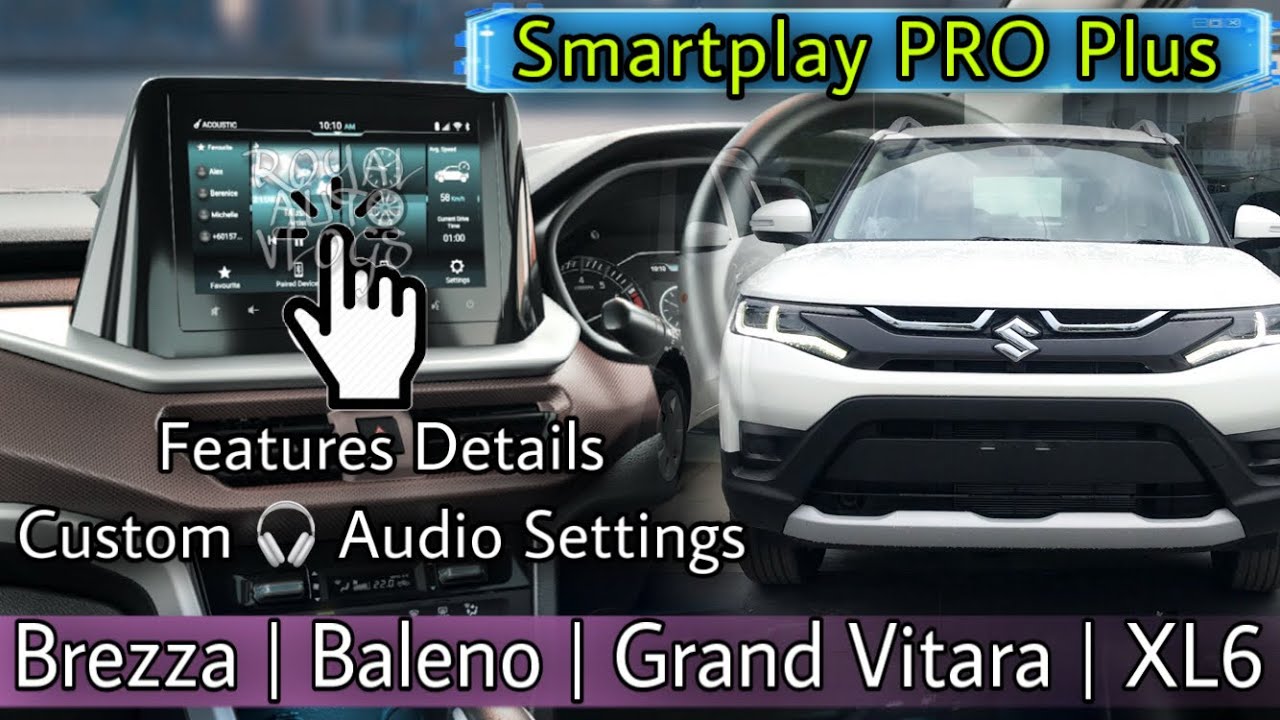 Brezza ZXI Plus Infotainment Features | Settings Details