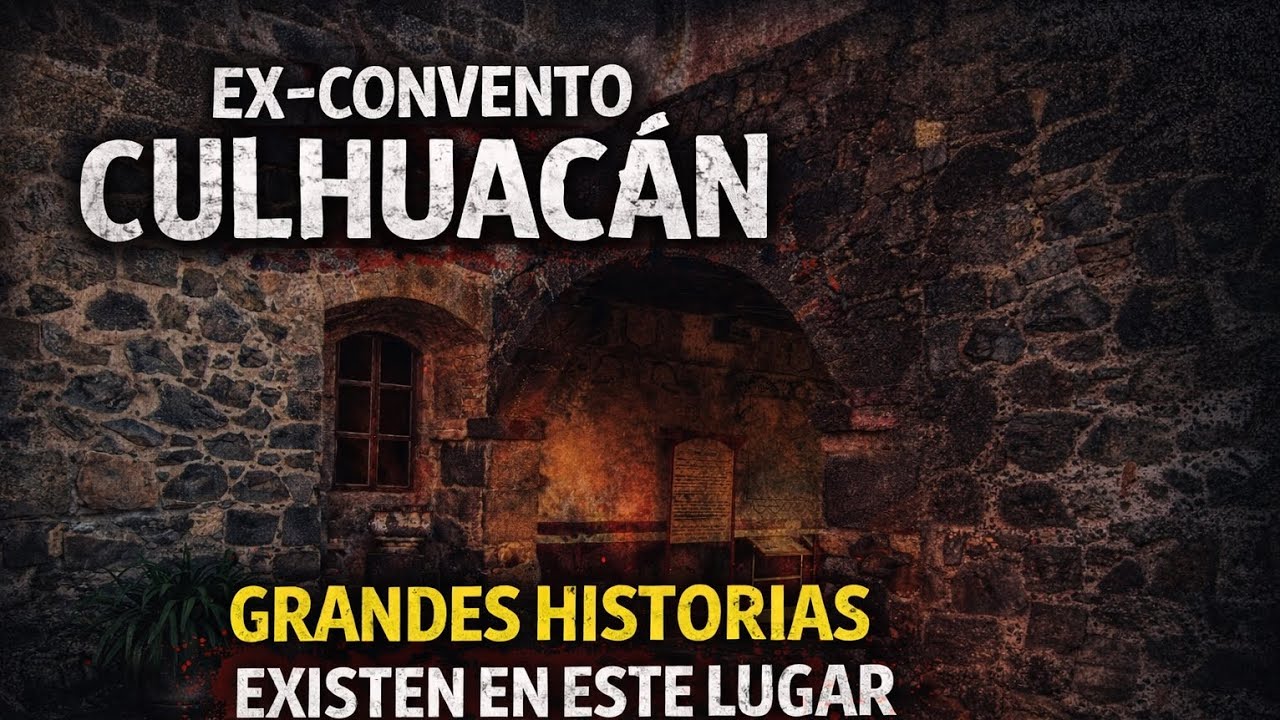 EX convento CULHUACÁN 😱 #explore #explorepage #leyendas #historia #history #urbex #miedo #horror