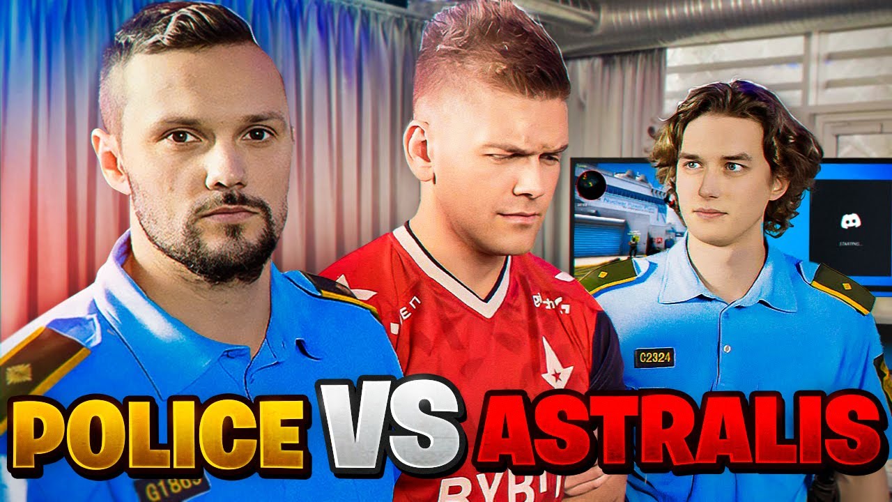 Astralis Vs. Police Officers In CSGO
