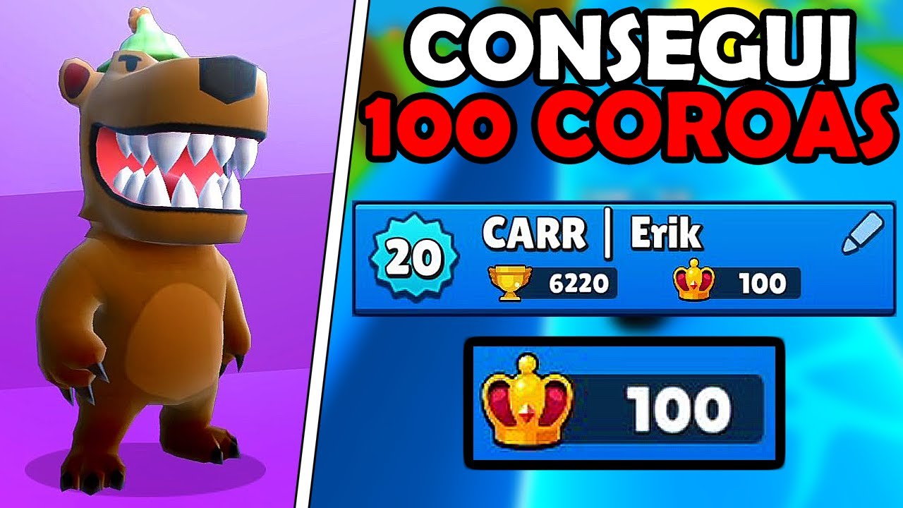 Stumble Guys CONSEGUI 100 COROAS, FINALMENTE