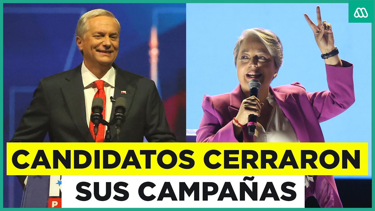 Cierres de campa&ntilde;a: el resumen de los eventos previos a las elecciones presidenciales