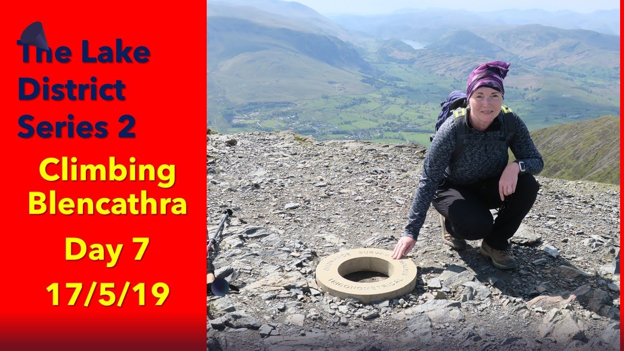 Lake District 2 Day 7 17/5/19 Climbing Blencathra via  Scales Tarn