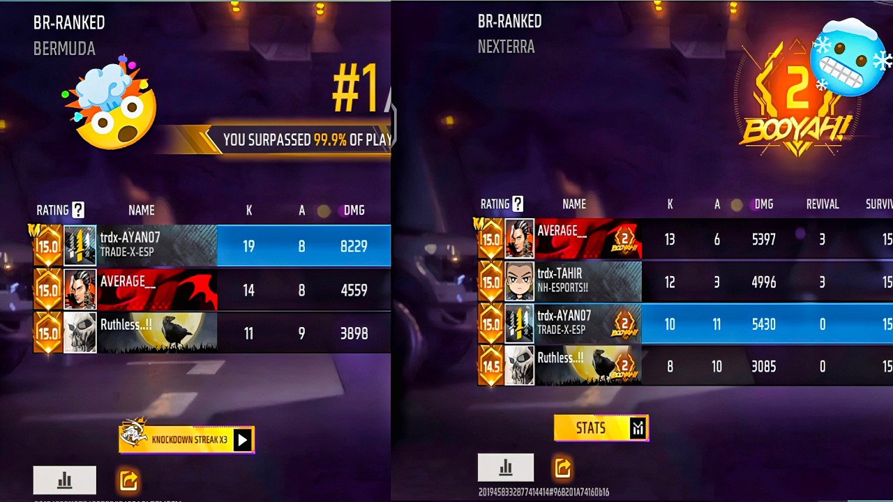 GRIND FOR FFMIC SPRING 🏆 44 AND 43 KILLS + BOOYAH IN RANK | ft. TRADE X ESPORTS 🔥