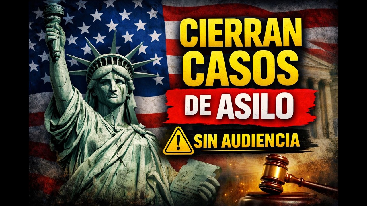 EE.UU. está cerrando casos de asilo SIN audiencia: abogado explica cómo apelar