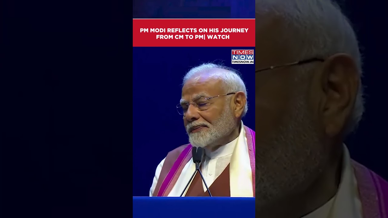 PM Modi US Visit: PM Reflects On His Journey From Chief Minister To Prime Minister| Watch #shorts