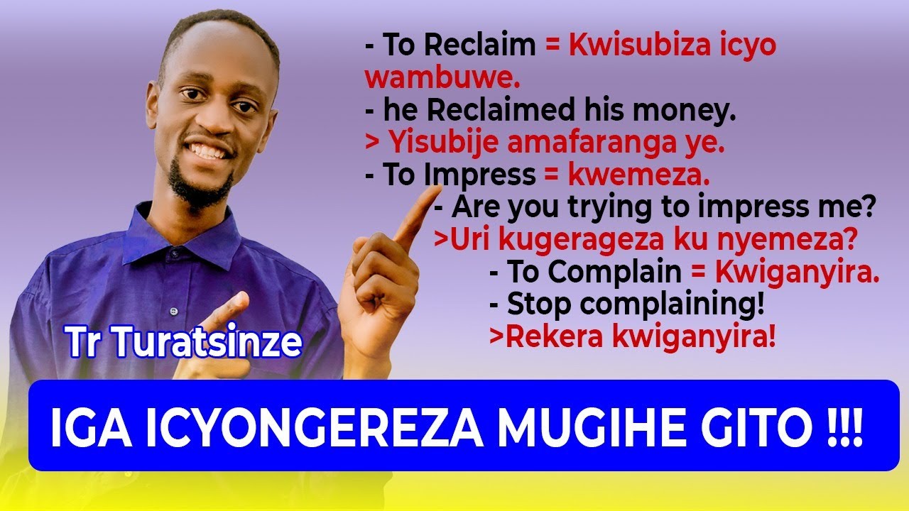 Iga Interuro Zagufasha kuvuga neza Icyongereza hamwe ninshinga zikunda gukoreshwa mugihe gito