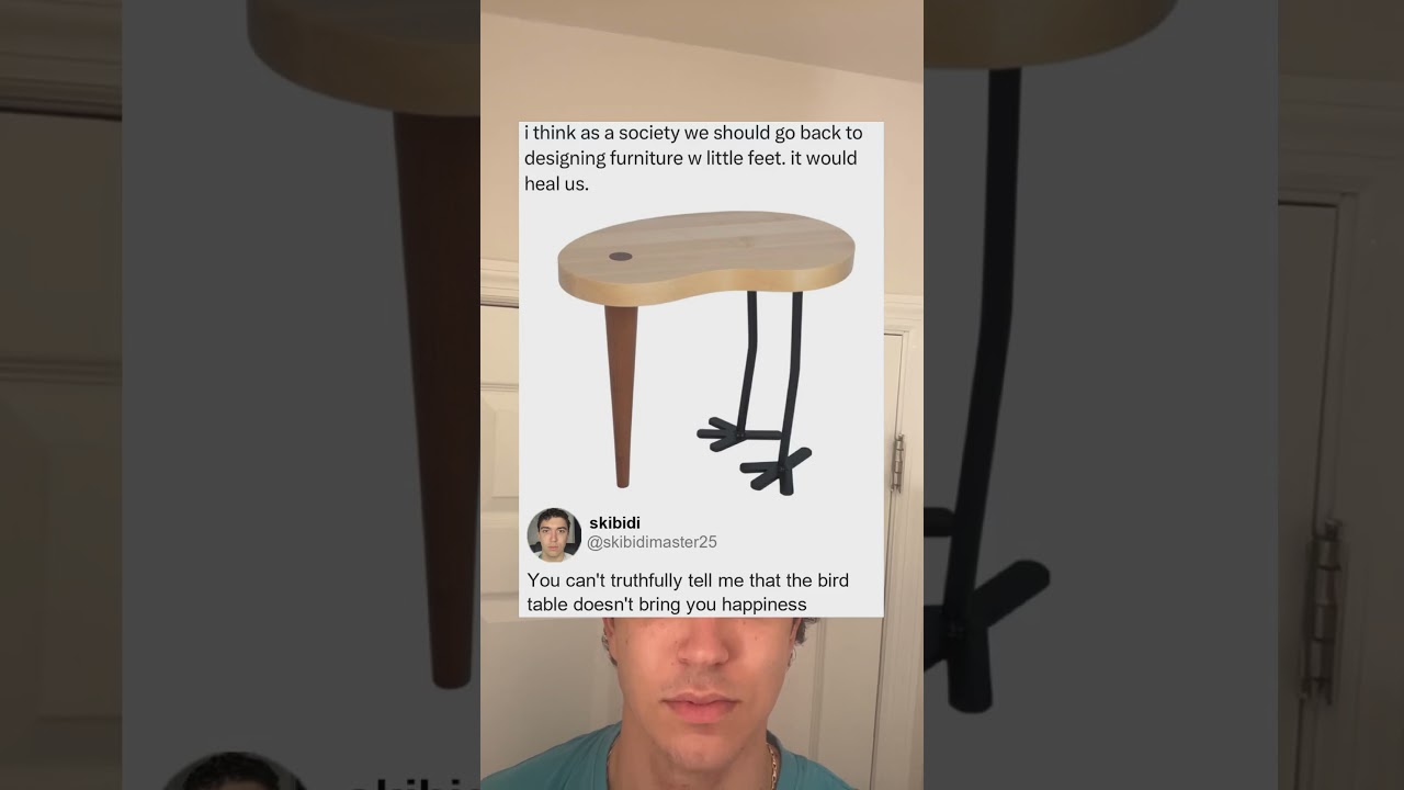 The bird table