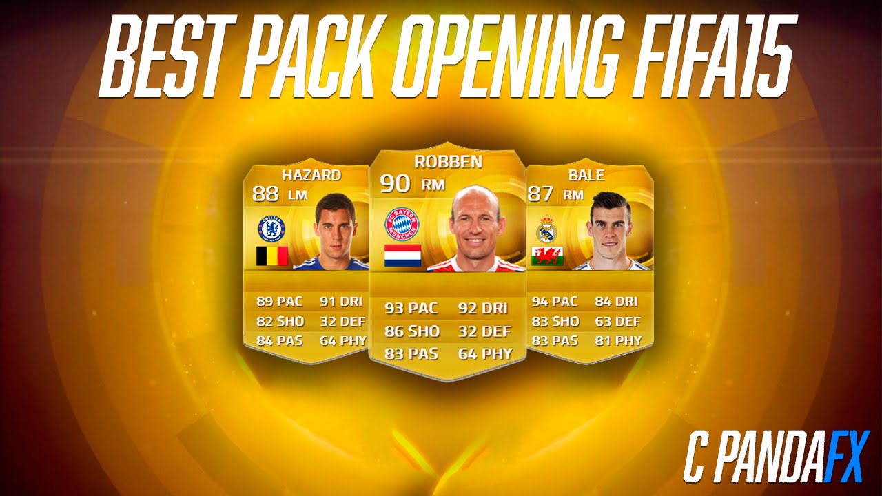 BEST PACK OPENING FIFA 15!! ROBBEN IN PACK!!
