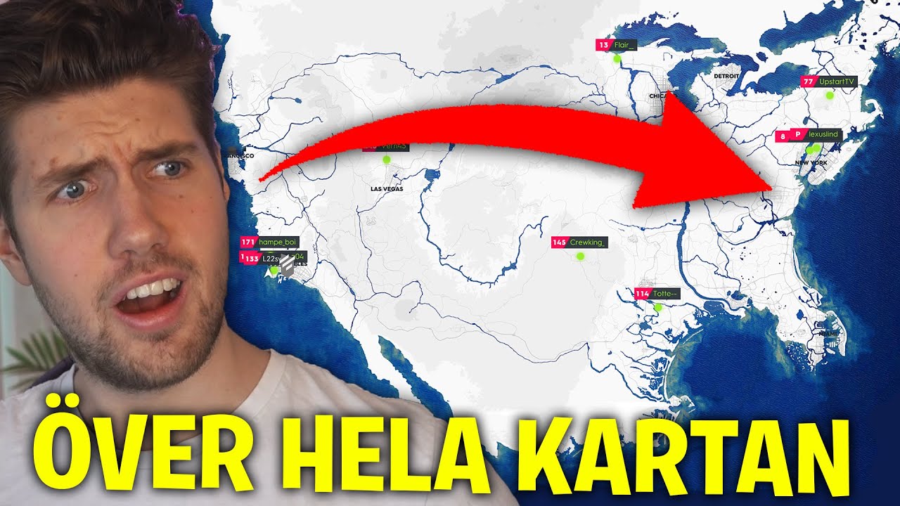THE CREW 2 - KÖR SPELETS LÄNGSTA RACE! *SPECIALVIDEO*