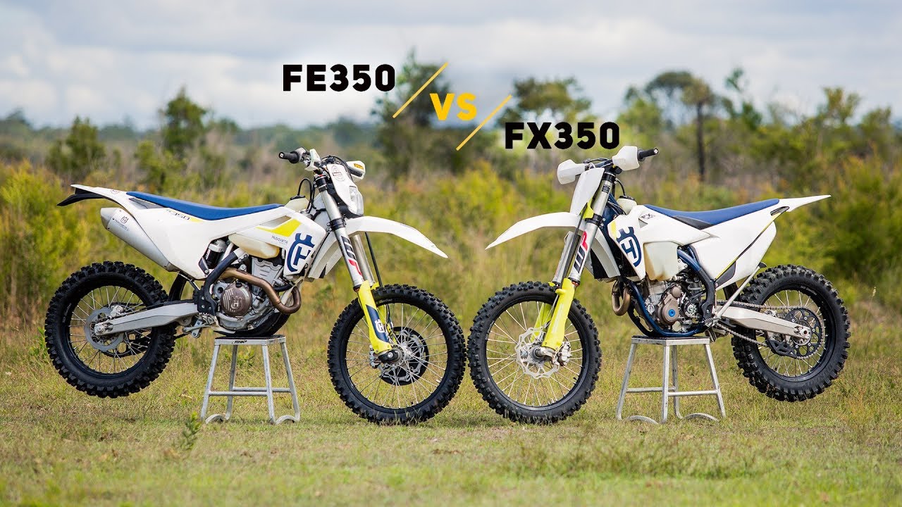 Husqvarna лицом к лицу: FE350 2019 против FX350