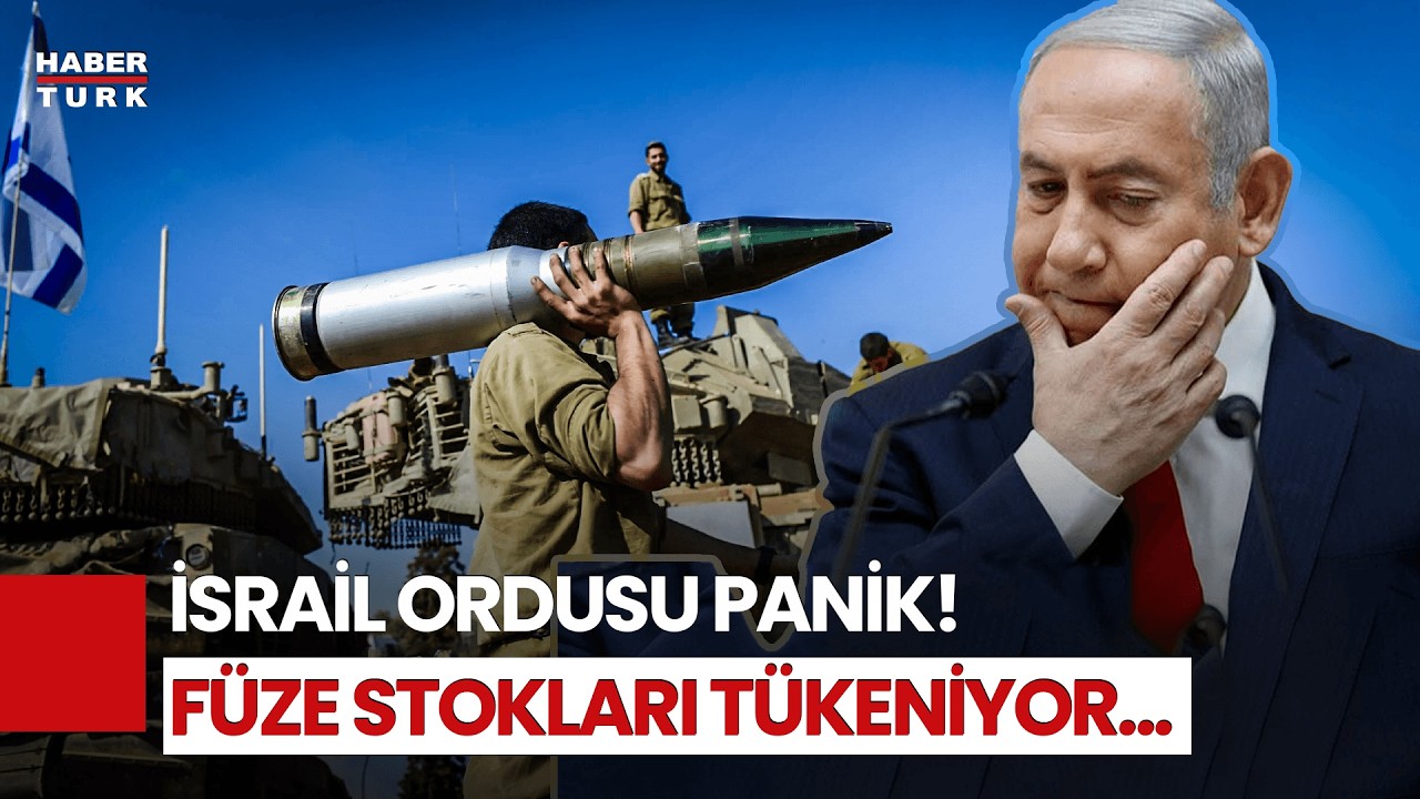 İsrail’in Füze Savunma Stokları Kritik Seviyeye Düştü, Orduda Alarm!