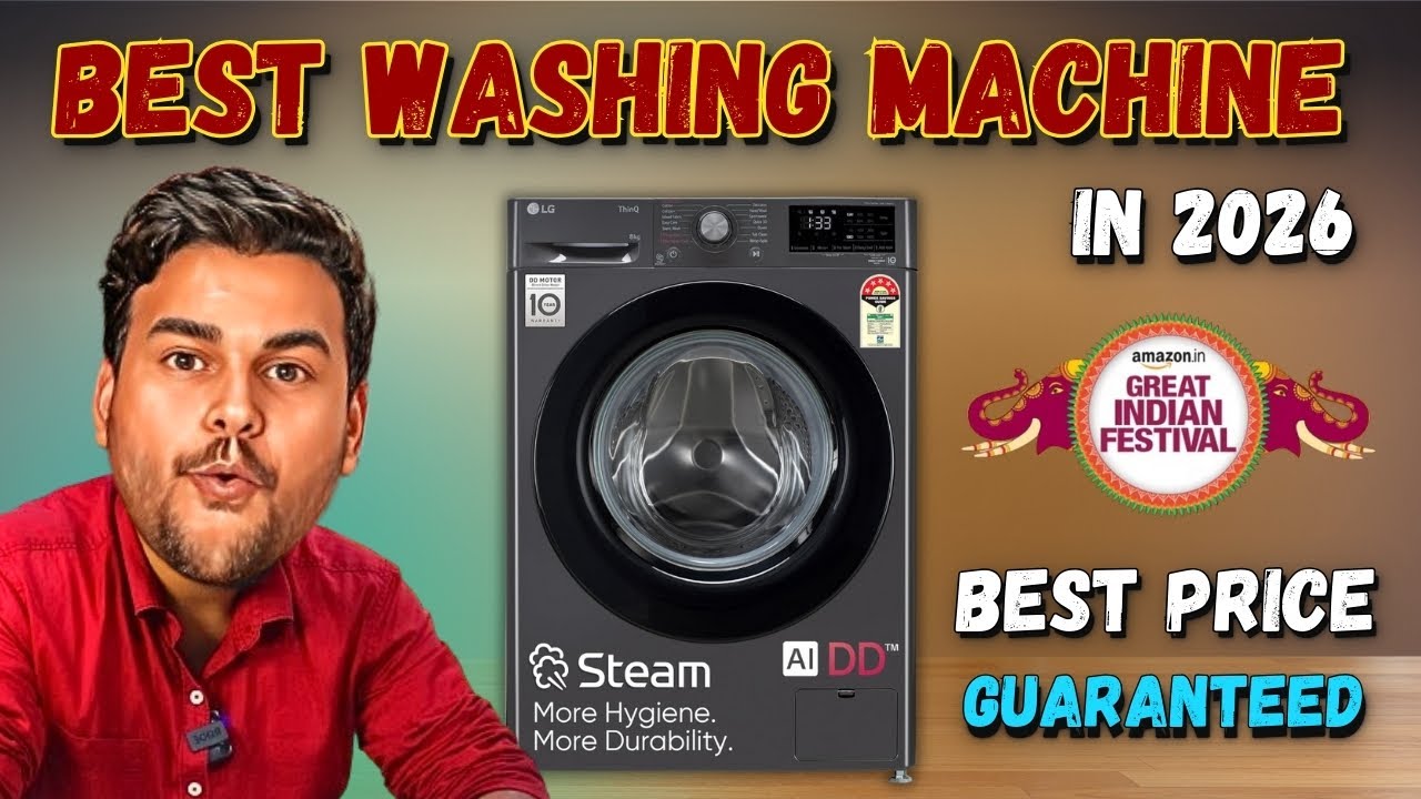 LG 9 KG Front Load Washing Machine | Best LG Washing Machine 2026 | Fully Automatic Washing Machine