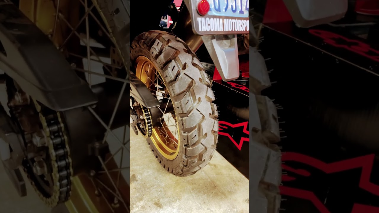 Heideneau K60 rear tire is really good ##heidenau