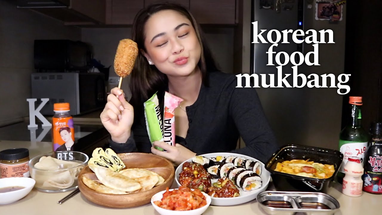 KOREAN STREET FOOD MUKBANG
