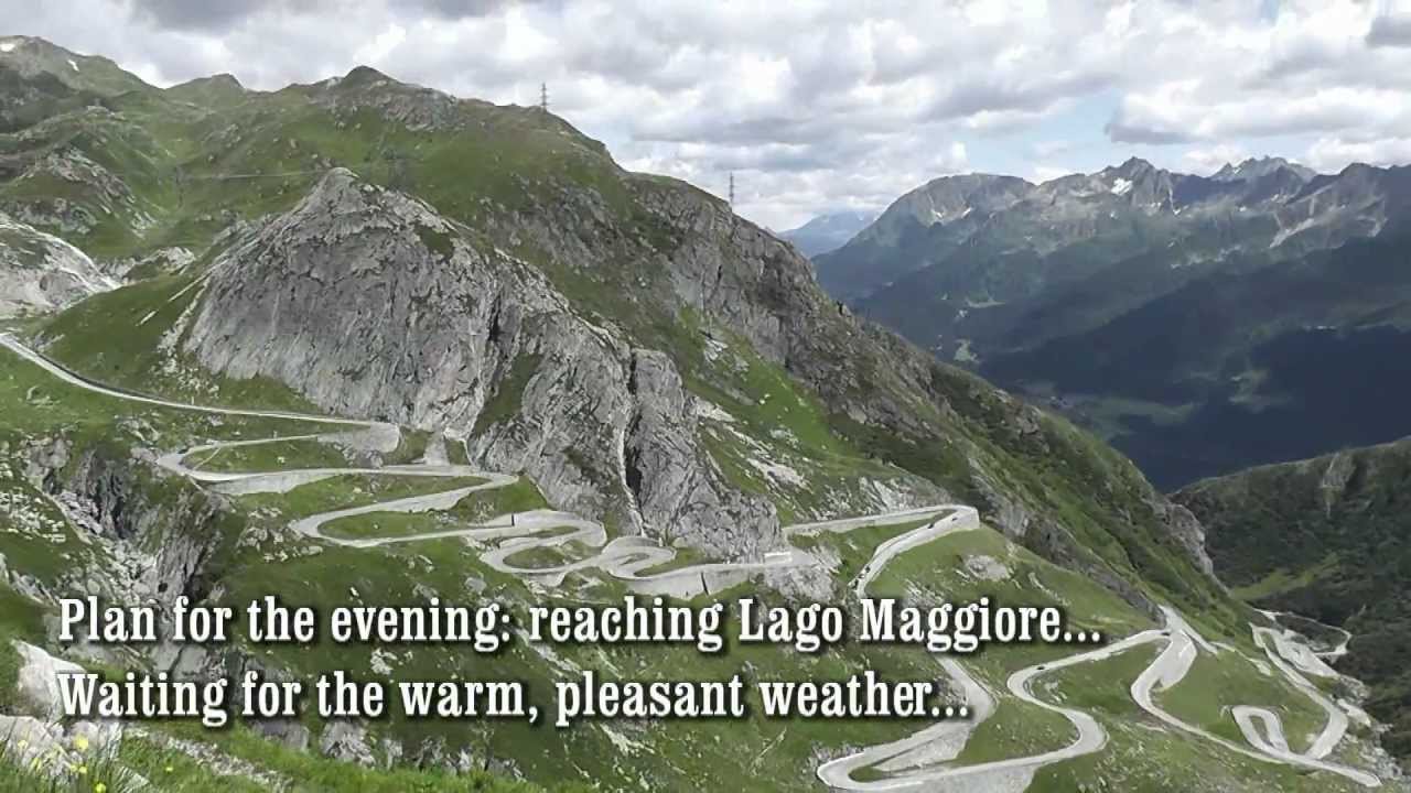 Passo Scimfuss (2242 m), Passo San Gottardo : Bringatúra az Alpokban 2012' / bicycle tour: Alps
