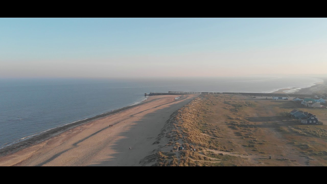 Southwold Beach 4K, DJI Mavic Air