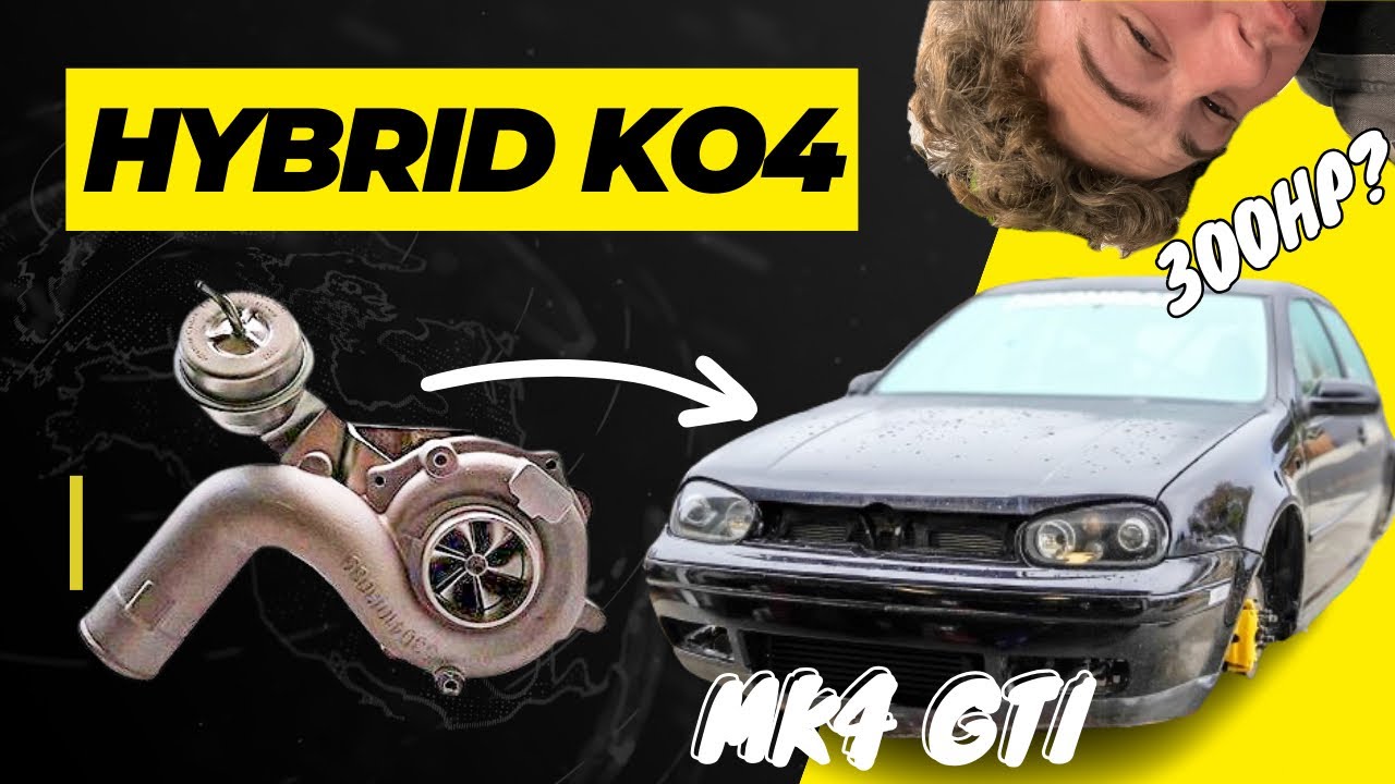 Установка MK4 Golf GTI Hybrid KO4 Turbo! (Полный BOOST!)